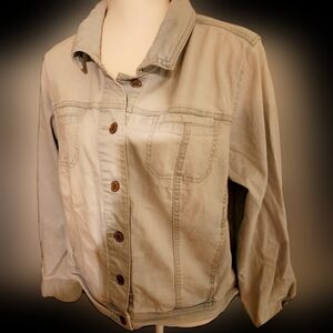 Soft Denim Trucker Jacket STRETCH!